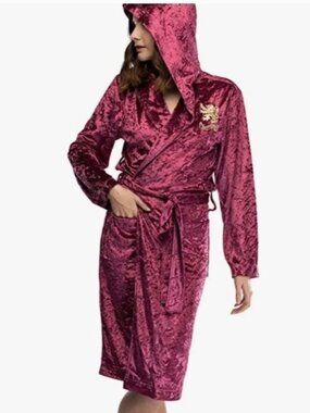 Harry Potter Velvet Robe Hogwarts Houses Gryffindor Juniors M